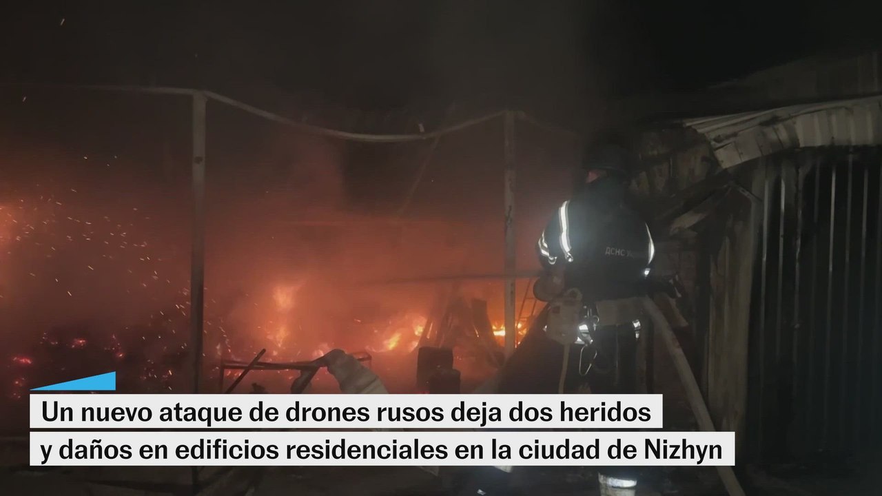 Rusia ataca edificiones residenciales ucranios con drones