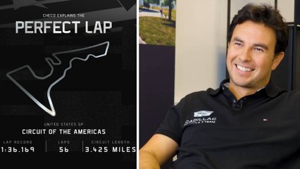 Checo Pérez explica la "vuelta perfecta" en el Circuito de las Américas previo al GP de Estados Unidos