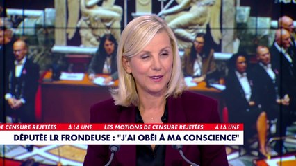 Punchline - «J’ai obéi à ma conscience» : Alexandra Martin, seule députée LR à avoir voté la motion de censure de LFI