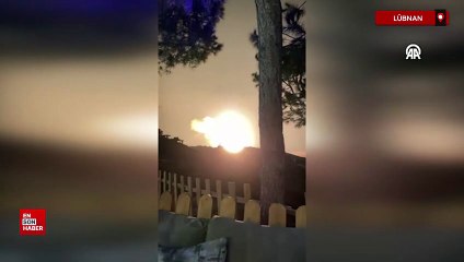 İsrail, Lübnan'ın güneyinde 9 hava saldırısı düzenledi