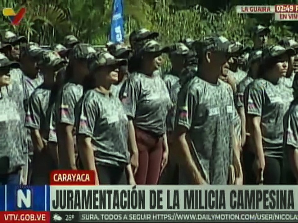 Capitán Cabello afirmó que el pueblo tiene las armas para cuidar a la patria de cualquier enemigo