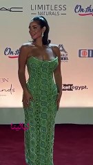 -تعالى يا حمودي- 😎 بسنت شوقي تنادي على زوجها محمد فراج للتصوير في افتتاح مهرجان الجونة