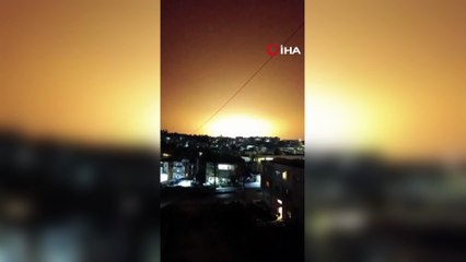 İsrail Lübnan'ı bombalıyor
