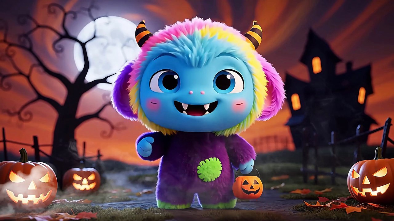 Contemos dulces del 1 al 10 🎃 | Canción de Halloween para niños | Kindifatoy