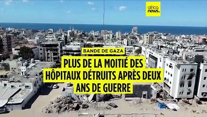 Bande de Gaza : plus de la moitié des hôpitaux détruits après deux ans de guerre  