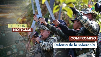 Venezuela juramenta a la milicia campesina