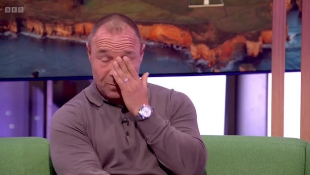 Stephen Graham breaks down in tears live on The One Show