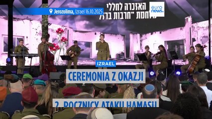 Izrael: ceremonia upamiętniająca dwa lata od ataku z 7 października