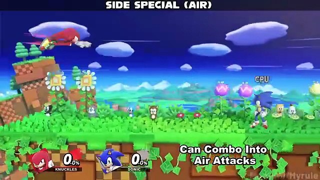 Knuckles SMASHES INTO Smash Bros Ultimate_(360P)