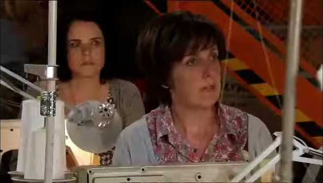 Corrie Fiz Stape Lunges for Sally Webster 4th July 2011 Ep 1