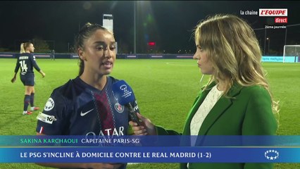 Karchaoui: « Frustrée mais déterminée à rebondir » – PSG Féminin en Ligue des Champions ⚽