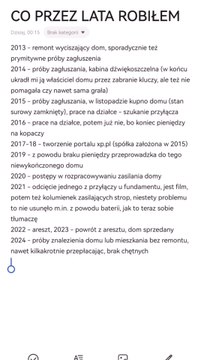 Co przez lata robiłem - jak prawie że cały czas poświęcałem walce z torturą dźwiękową