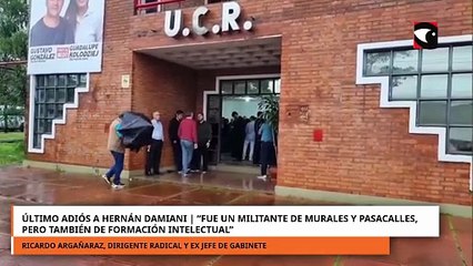 Fue un militante de murales y pasacalles, pero también de formación intelectual