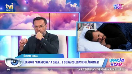 Pedro Jorge desconfia da missão de Leandro- «É a última pessoa que ia desistir» - Notícias de hoje