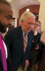 Gran preocupación por una nueva caída del senador republicano Mitch McConnell