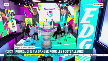 Après-carrière : Pourquoi il y a danger pour les footballeurs ! - L'Équipe de Greg - extrait