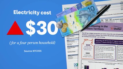 $5 milk and $90 rent increases: The NT's rising cost of living pushing families into housing stress