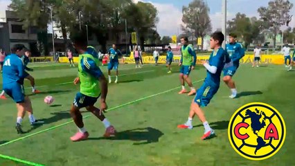 Así se prepara Club América para el Clásico Joven ante Cruz Azul