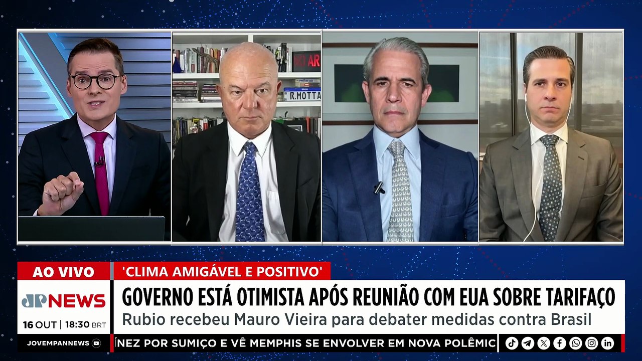 GOVERNO NEGOCIA COM EUA TARIFAÇO / FIM DO PROJETO DA REDUÇÃO DE | PENAS - OS PINGOS NOS IS-16/10/25