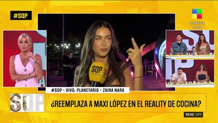 ZAIRA NARA MANO A MANO CON SQP
