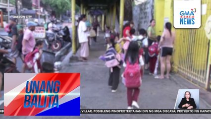 Mga magulang, doble ang pag-iingat para makaiwas sa sakit ang kanilang mga anak sa kabila ng pag-ulan at flu season | Unang Balita