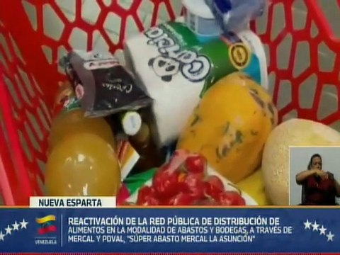 Gobierno Bolivariano reinaugura el Super Abasto Mercal La Asunción en Nueva Esparta