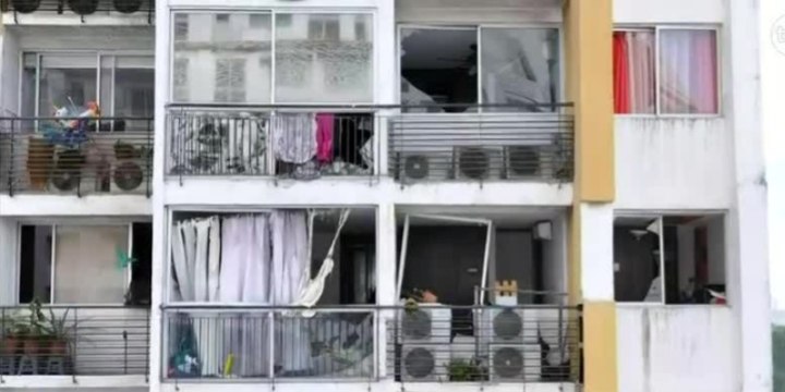 Explosion en edificio en la Tumba Muerto deja tres personas heridas