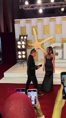 هادي الباجوري يظهر لأول مرة بعد زواجه وبصحبة زوجته على ريد كاربت افتتاح مهرجان الجونة