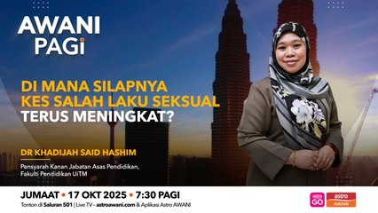 AWANI Pagi: Di mana silapnya kes salah laku seksual terus meningkat?