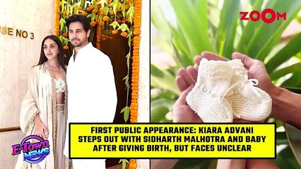 Sidharth Malhotra & Kiara Advani's FIRST public appearance with their baby girl spotted at airport