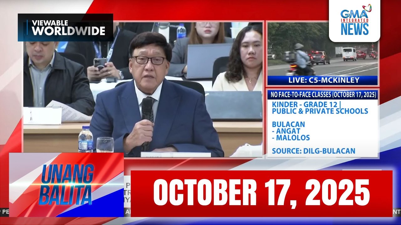 Unang Balita sa Unang Hirit: (Part 1) OCTOBER 17, 2025 [HD]