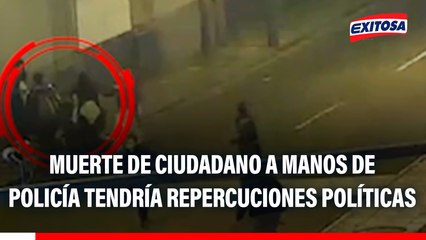 🔴🔵 Exjefe de la DINI tras muerte de ciudadano a manos de policía: "Podría tener repercusiones"