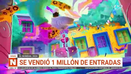 SE VENDIÓ 1 MILLÓN DE ENTRADAS PARA EL MUNDIAL 2026