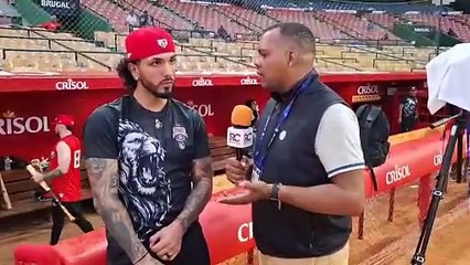 Jonathan Araúz llega decidido a brillar con el Escogido “me preparé para una liga tan competitiva como esta”