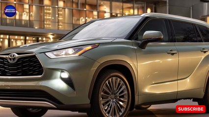 New 2025 Toyota Highlander Hybrid Unveiled