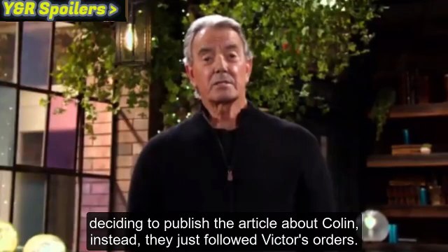 Secrets Revealed in Colin's Death and Cane Faces Police Investigation Young And