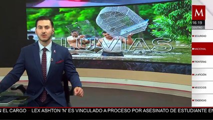 El desbordamiento de un río provoca el colapso en un puente en Hidalgo