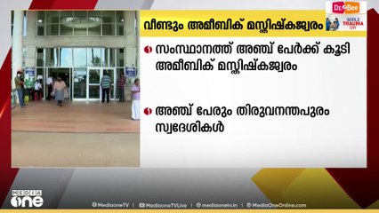 സംസ്ഥാനത്ത് അഞ്ച് പേർക്ക് കൂടി അമീബ്ക് മസ്തിഷ്കജ്വരം