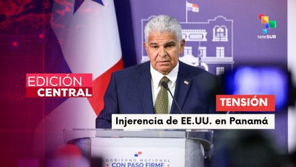 Pdte. Mulino denuncia presión de EE.UU. con visas a funcionarios