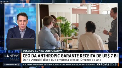 Samy Dana: CEO da Anthropic confirma US$ 7 bilhões em IA corporativa | IA NEWS