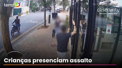 Casal com duas crianças é assaltado em plena luz do dia em Perdizes