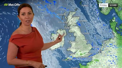 Met Office Friday Morning weather forecast 17/10/2025