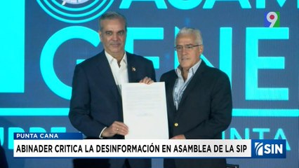 Abinader advierte sobre peligros del caos informativo en la era digital | Emisión Estelar SIN