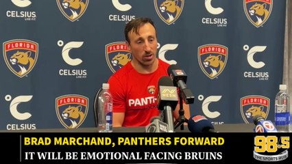BRAD MARCHAND on Emotion of Facing Bruins