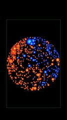 Red vs Blue Balls Game _ The Evolution of Collisions