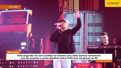 João Gomes comemora ano de sucesso e conta detalhes sobre DVD que vai gravar no RJ