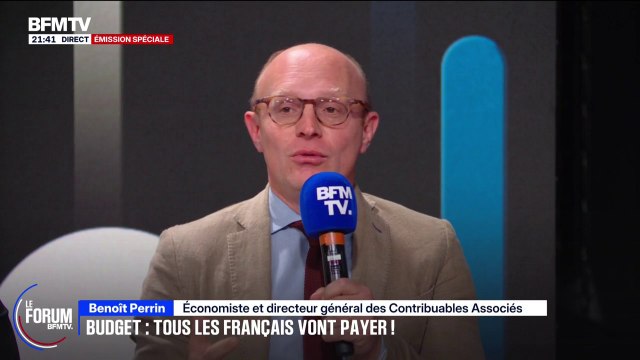 FORUM BFMTV - Impôts, taxes: Le problème, c'est que le travail ne paie plus en France, explique Benoît Perrin, économiste