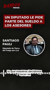Diputado LLA Santiago Pauli,Tierra del Fuego, exige a asesores que le transfieran el “desarraigo” para financiar el partido