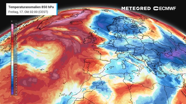 Aus Norden rauschen bereits am diesen Wochenende kalte Luftmassen nach Deutschland!