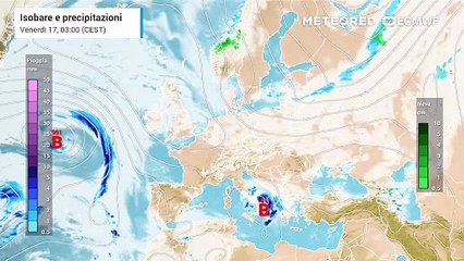 Arriva la svolta, tornano le perturbazioni atlantiche al centro nord